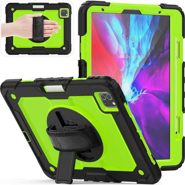 Husa +Folie APPLE iPad Pro 11 inch 2022 2021 2020 Air 2024 2025 2023