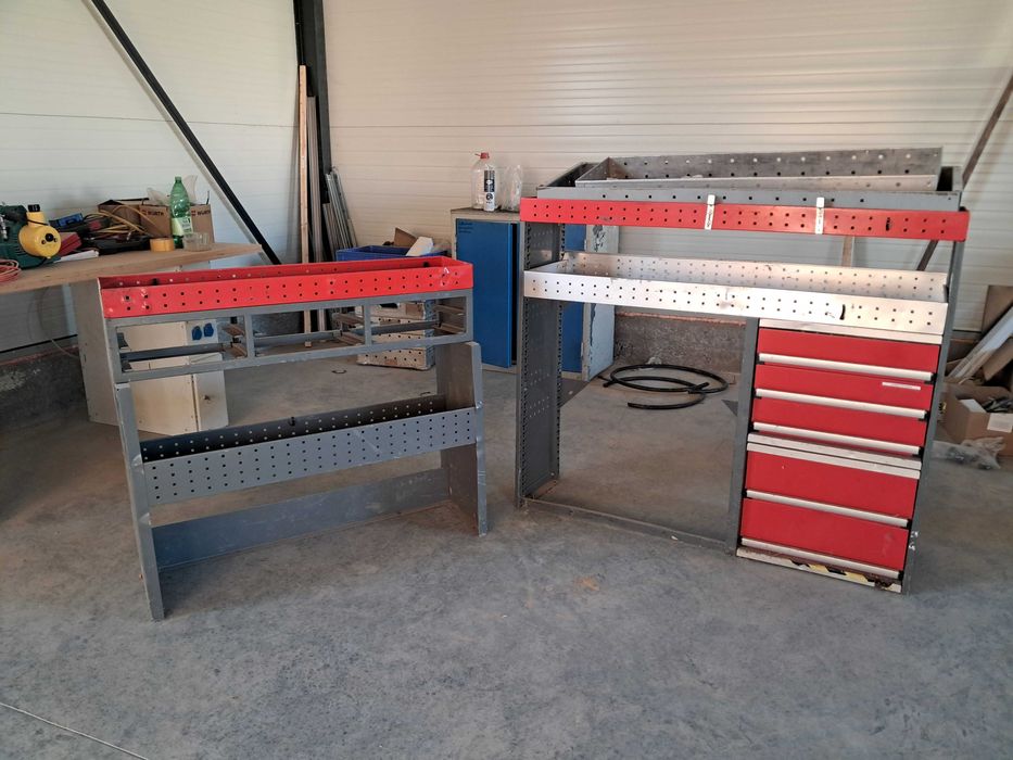 rafturi si dulap pentru mobil service