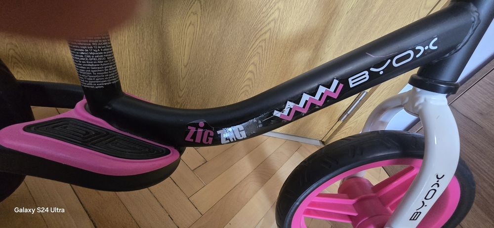 Балансиращо колело BYOX Zig Zag розово