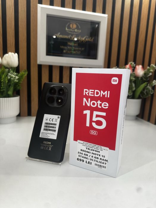 Redmi note 15 256gb / 8gb ram Garantie! #55303