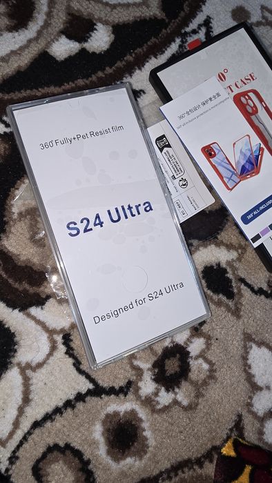 S24 Ultra uchun 360º li himoya chiholi
