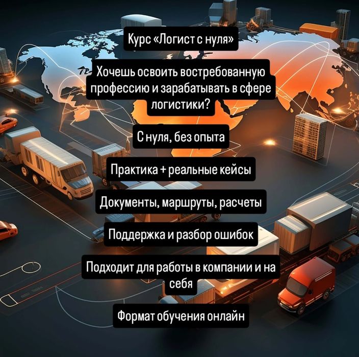 Обучение Логистики с нуля