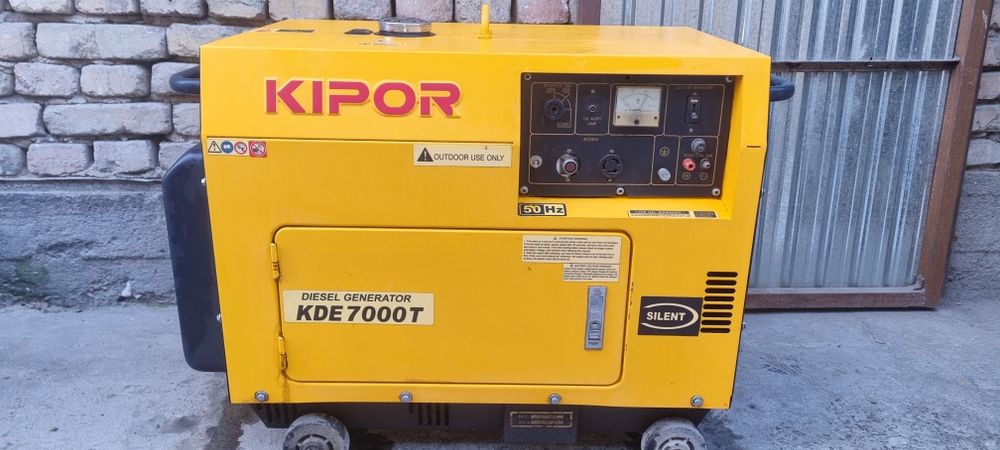 Генератор движок KIPOR KDE7000T