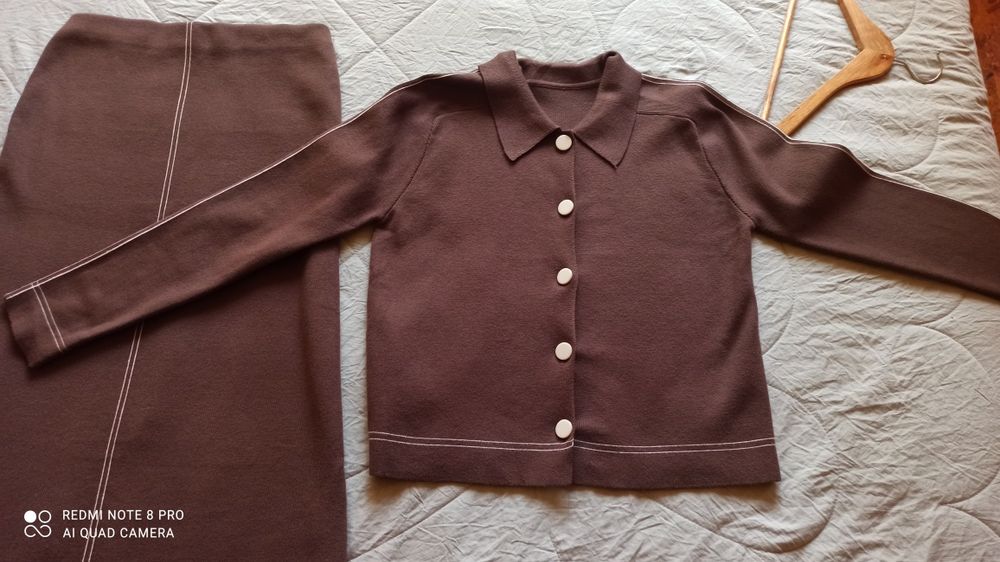 Комплект пола и блуза/ жилетка