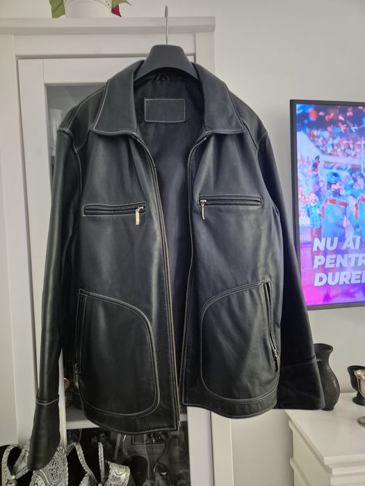 Geacă din piele naturală mărimea L