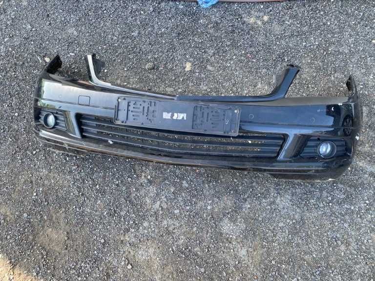 Bara fata mercedes c class w204 2009 neagra 6 senzori proiectoare