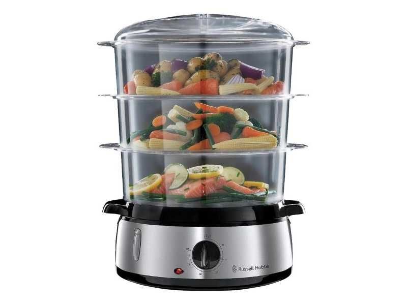 Уред за Готвене на Пара с Таймер и Автоматично Изключване Russell Hobbs 19270-56 9L
