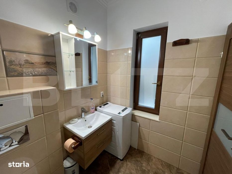 Apartament 3 camere, 65 mp, scara interioara si curte - Ciuperca 1 Mai