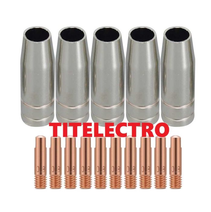 Set 15 duze pistolet MIG-MAG 15AK M15 MB15 maxim 200A sudura cu sarma