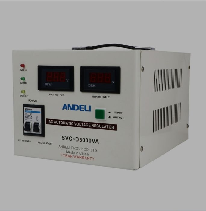 Стабилизатор напряжения ANDELI ASV-D5000VA 110-250V