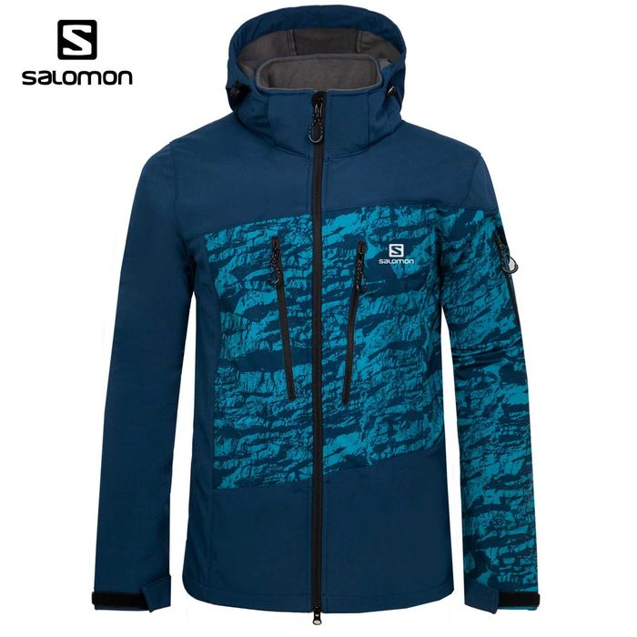 SALOMON (Франция) мужская мембранная куртка soft shell