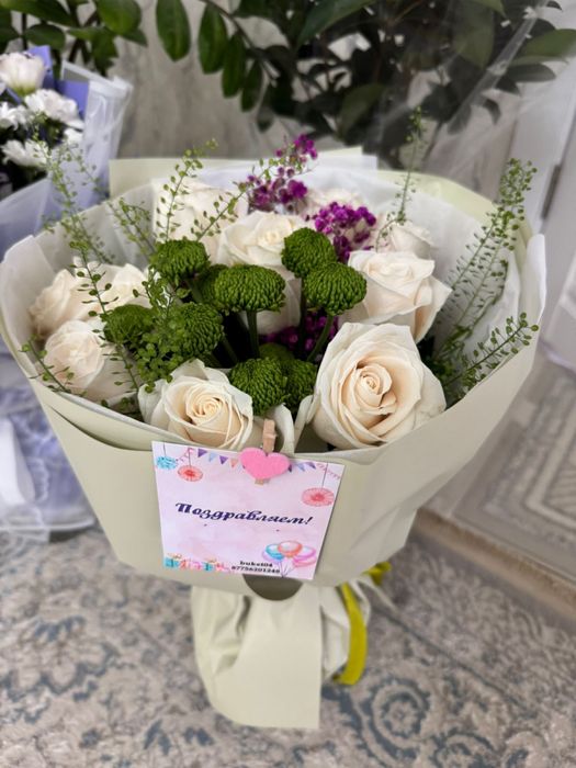 Свежые цветы актобе