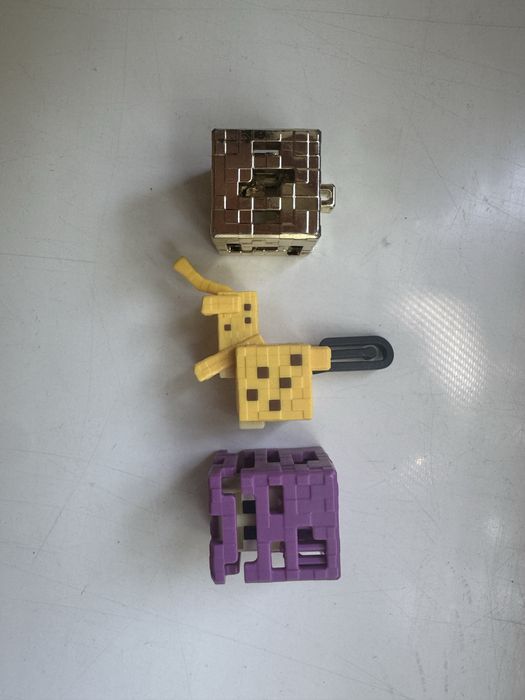 игрушки kinder joy minecraft