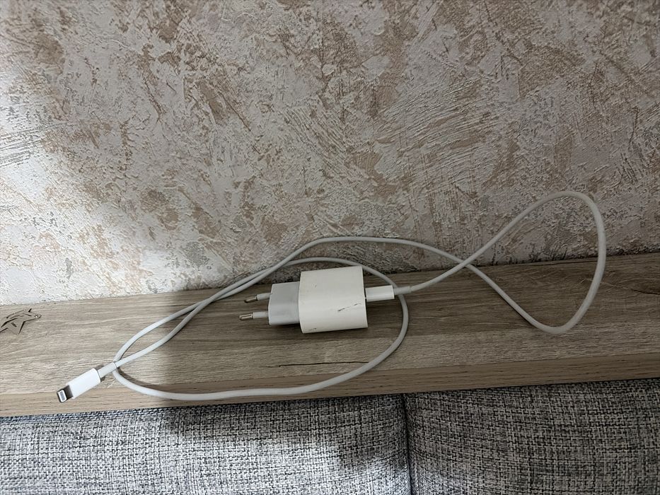 Оригинал кабель и блок на iphone lightning