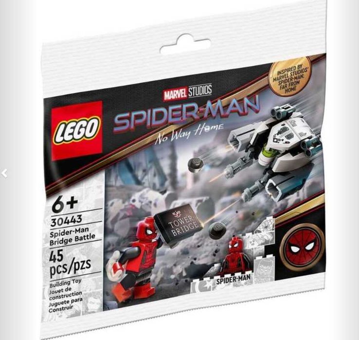 LEGO Super Heroes Lupta pe pod cu Spider-Man (30443)
 269 din 1079