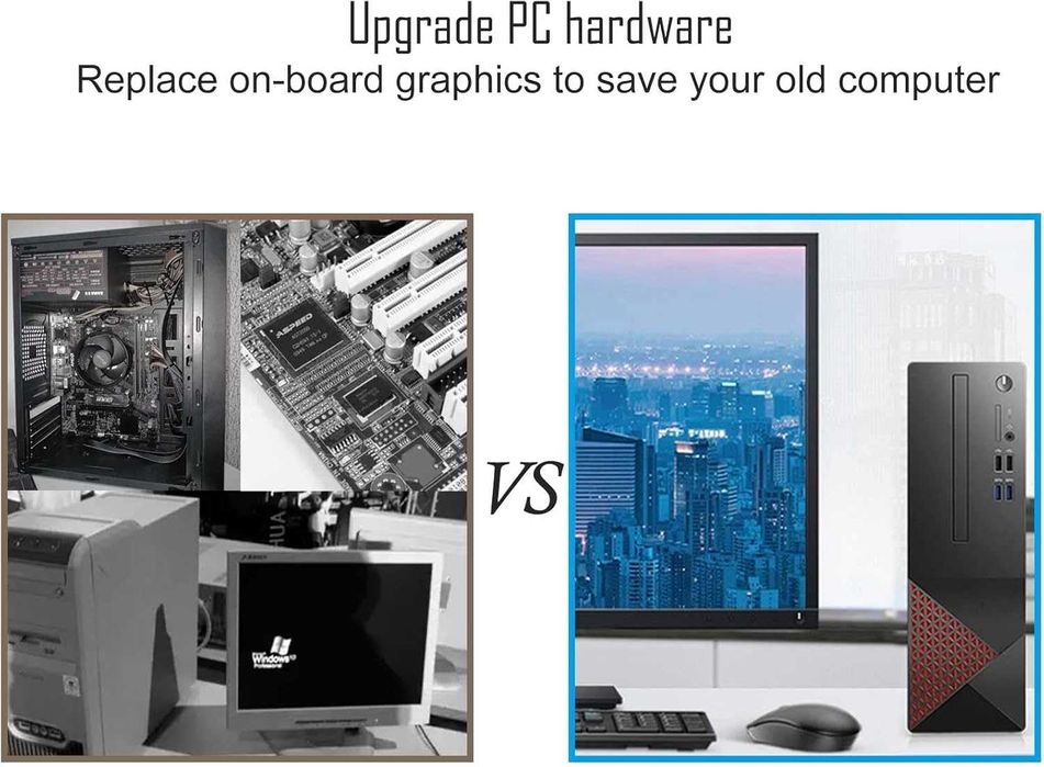 SAPLOS Placă Video GT 730 4GB DDR3 HDMI DisplayPort VGA Low Profile