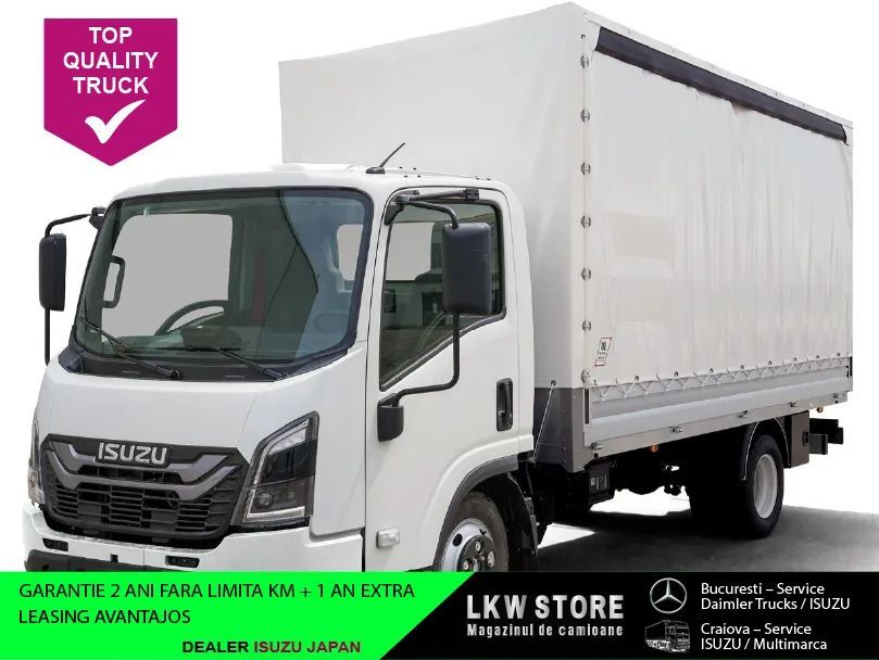 Isuzu M27, Prelata Culisanta/ Curtain Side, NOU/NEW, TOP !!!