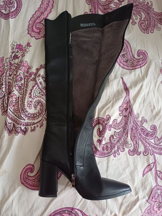 Ботфорды демисезонные,  дёшево!!!