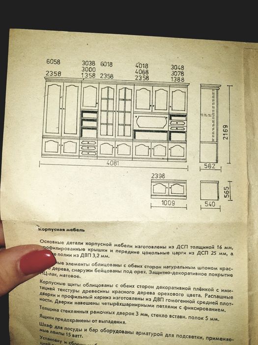 Жилая стенка Хольгер