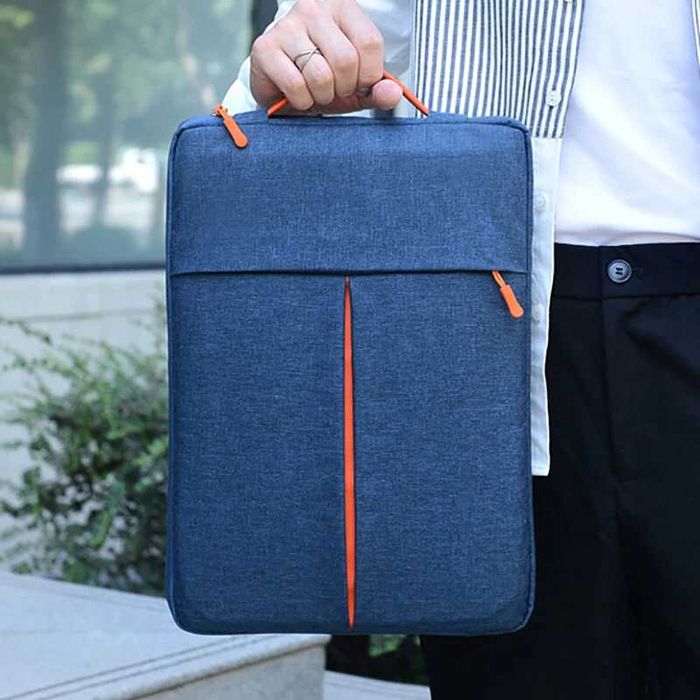 Geanta laptop albastra business 15-16 inch. Noua in ambaj!