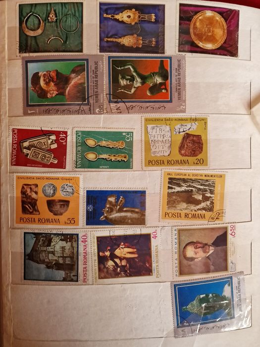 Colectie timbre romanesti