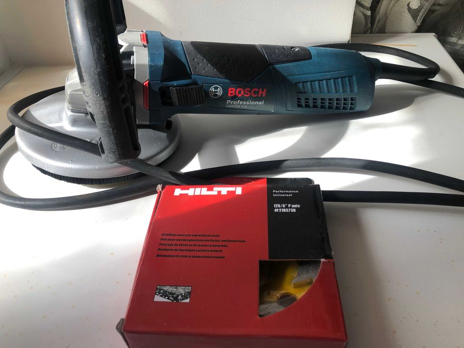 Шлифмашина по бетону BOSCH GBR 15 CA