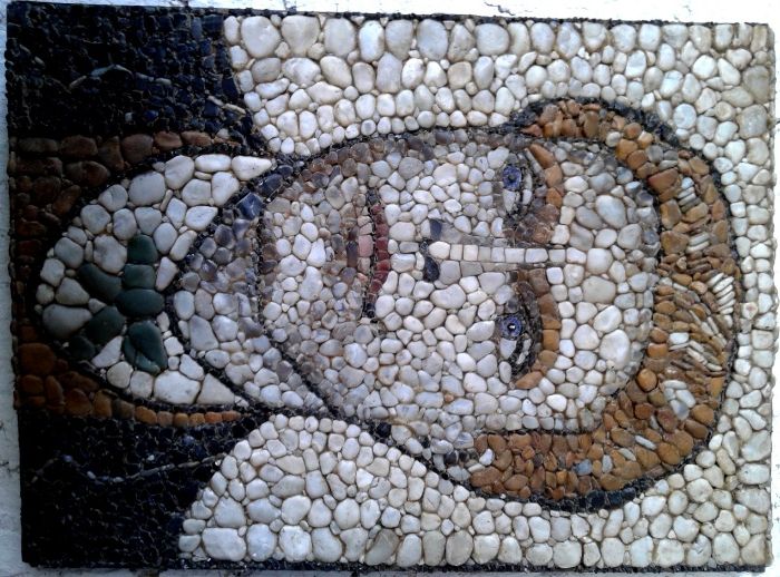 Мозайки В.Левски Х. Ботев, Раковски Ахат и Турмалин-големи 70 см