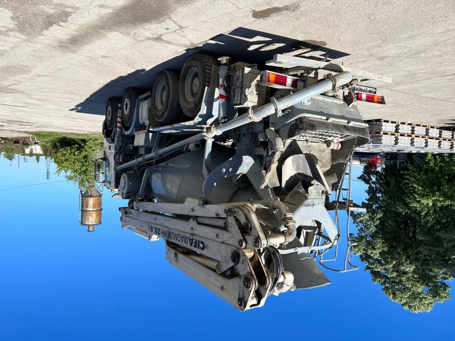 Autobetoniera pompa de betoane Iveco EuroTrakker motor defect!!!