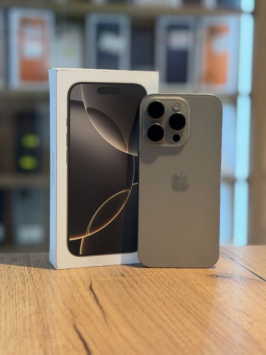 iPhone 16 Pro 128Gb Natural Esim/Baterie92%/Garantie 12 luni @atsgsm.ro