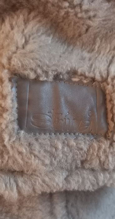 Cojoc damă  de blană  naturală  gri