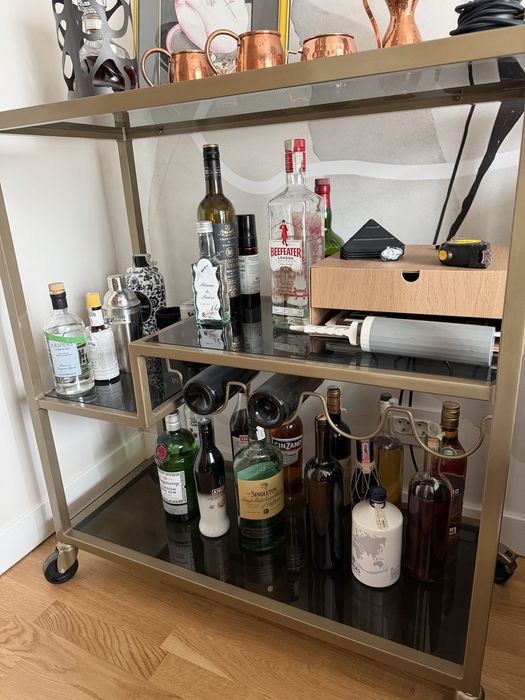 Bar carucior, sticla securizata