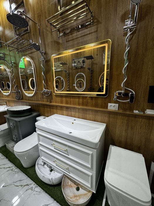 Накладная раковина для ванной различный