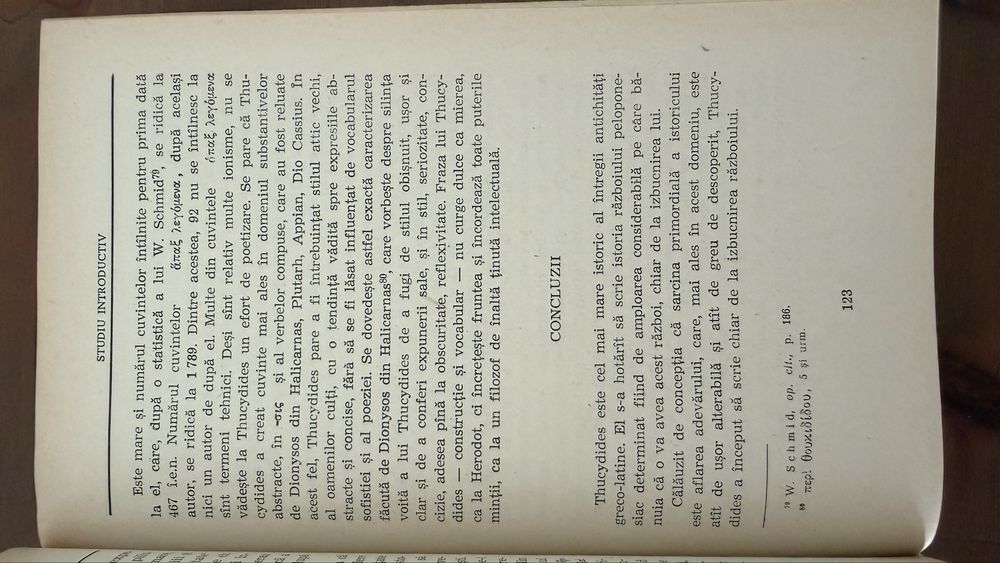 Thucydides, Razboiul peloponesiac, editie 1966