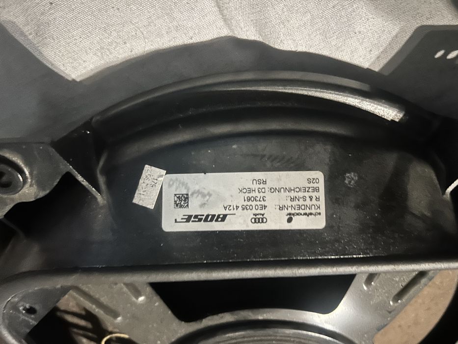 Boxe Difuzor Audio BOSE audi a8