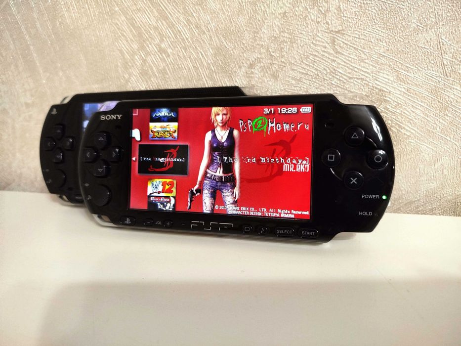 PSP Playstation 100 игр накачано