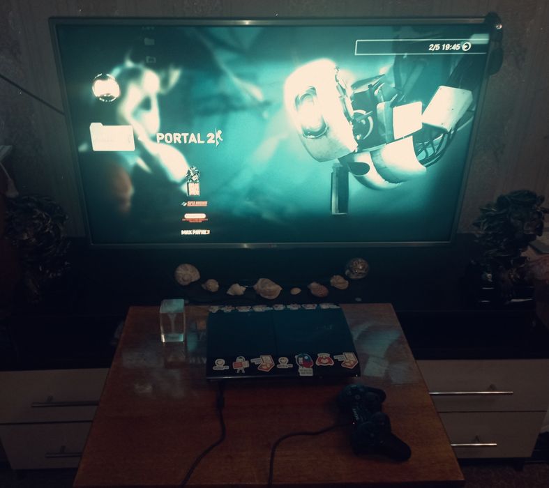 PS3 Super Slim Hen, 100игр, 500Gb