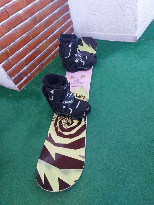 Set snowboard+legaturi+boots