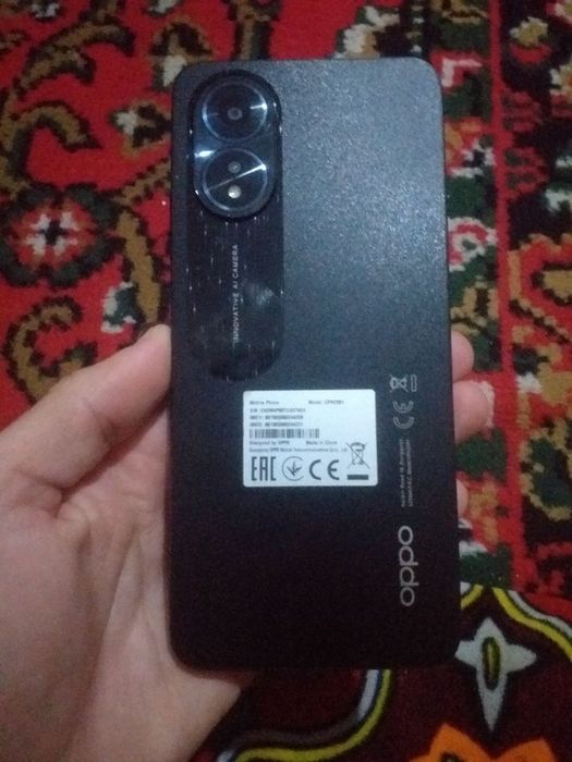 Oppo A18 2oylik telifon 1yil kafolati bilan Xotira 128gb versiya 14 ..
