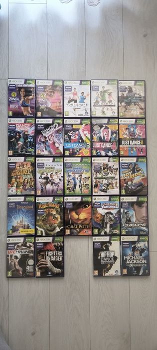 Lot Jocuri Kinect xbox 360