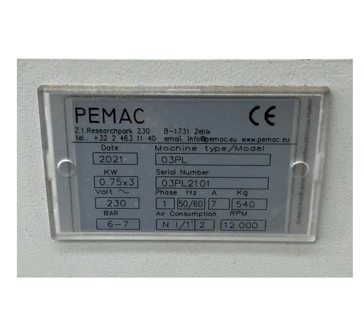 Freza de Copiat cu 3 Capete ptr Aluminiu&PVC - CALVET (PEMAC03PL)