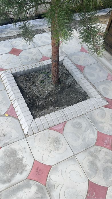 Укладка брусчатки