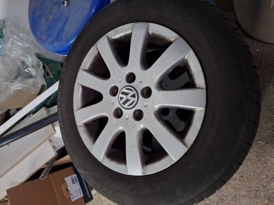 Set de jante aliaj cu anvelope de vară VW