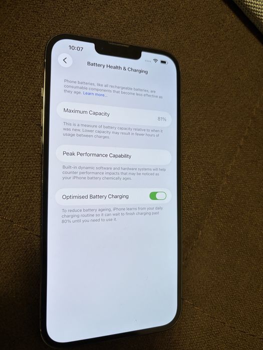Перфектен iPhone 13 Pro Max  Black 128 GB