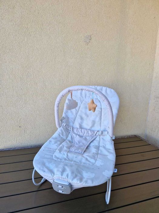 Mamas & Papas - Бебешки шезлонг Bubble Button Bear