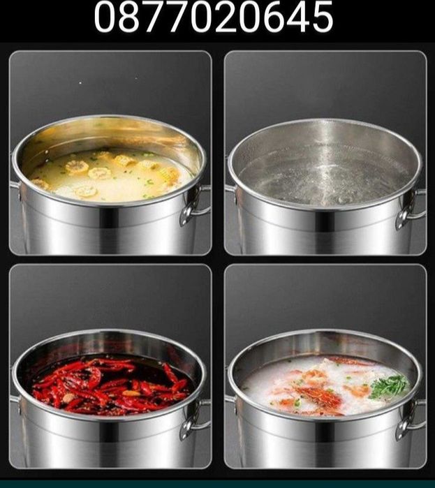 Казани за готвене от неръждаема стомана