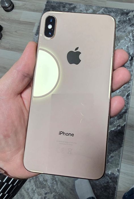 iPhone XS Max Gold 64GB Neverlock 100% baterie