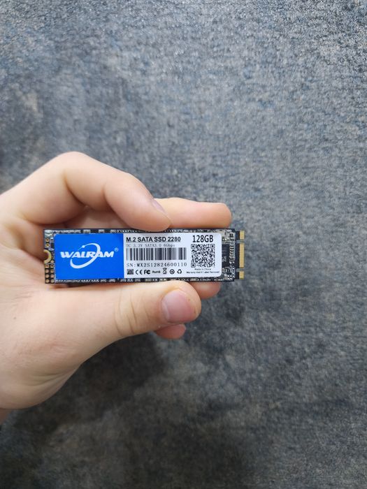 Ssd m.2 120 gb в новом состояние