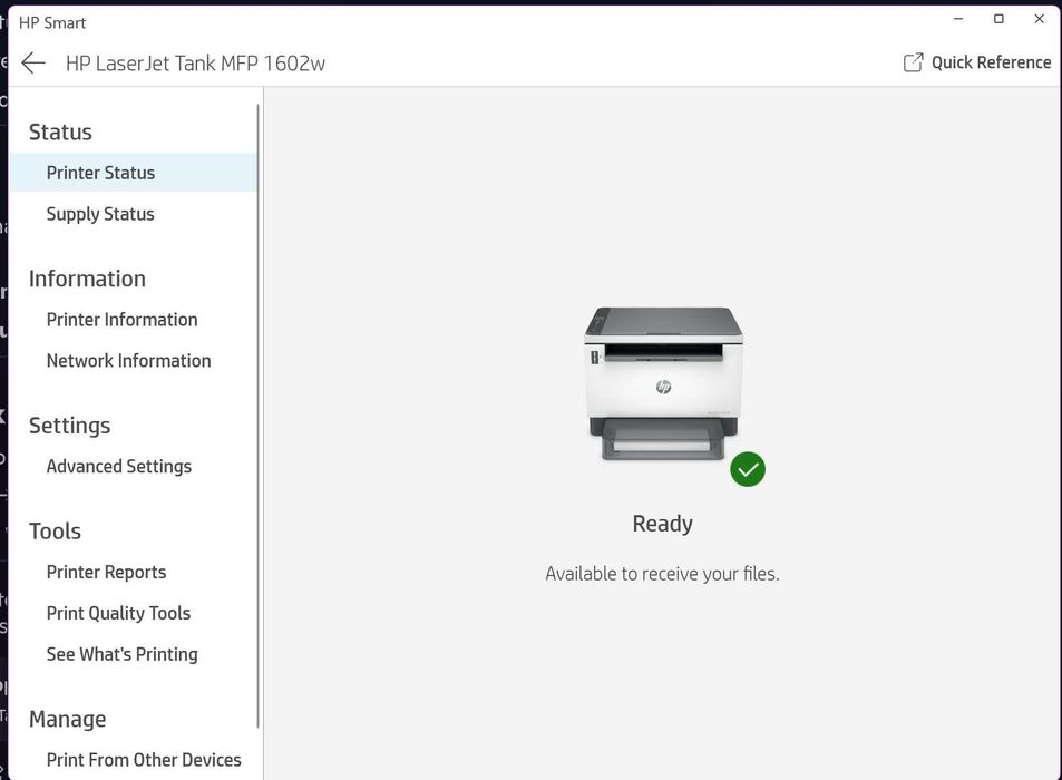 Евтин печат * HP LaserJet Tank MFP 1602w Wi‑Fi, , 22 с/м, 100% тонер