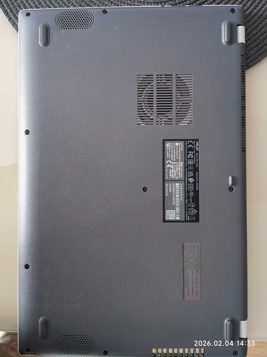 Лаптоп Asus X515E I3-1115G4 8GB DDR4 254 M2 SSD