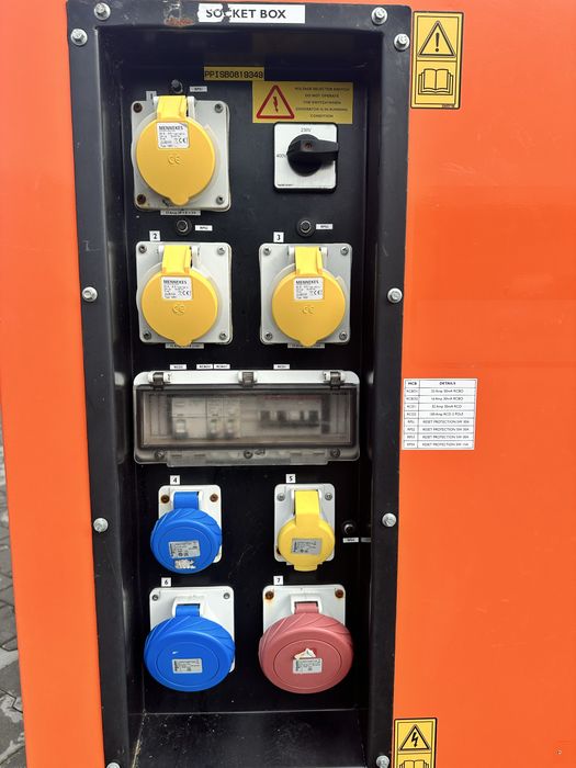 Generator JCB G18RS 18 kwa AVR